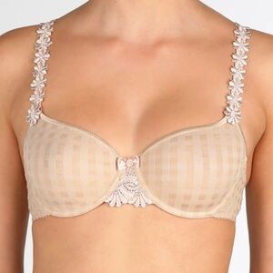 Marie Jo Avero Cafe Latte/Nude Convertible Molded Cup Underwire Bra size 34B